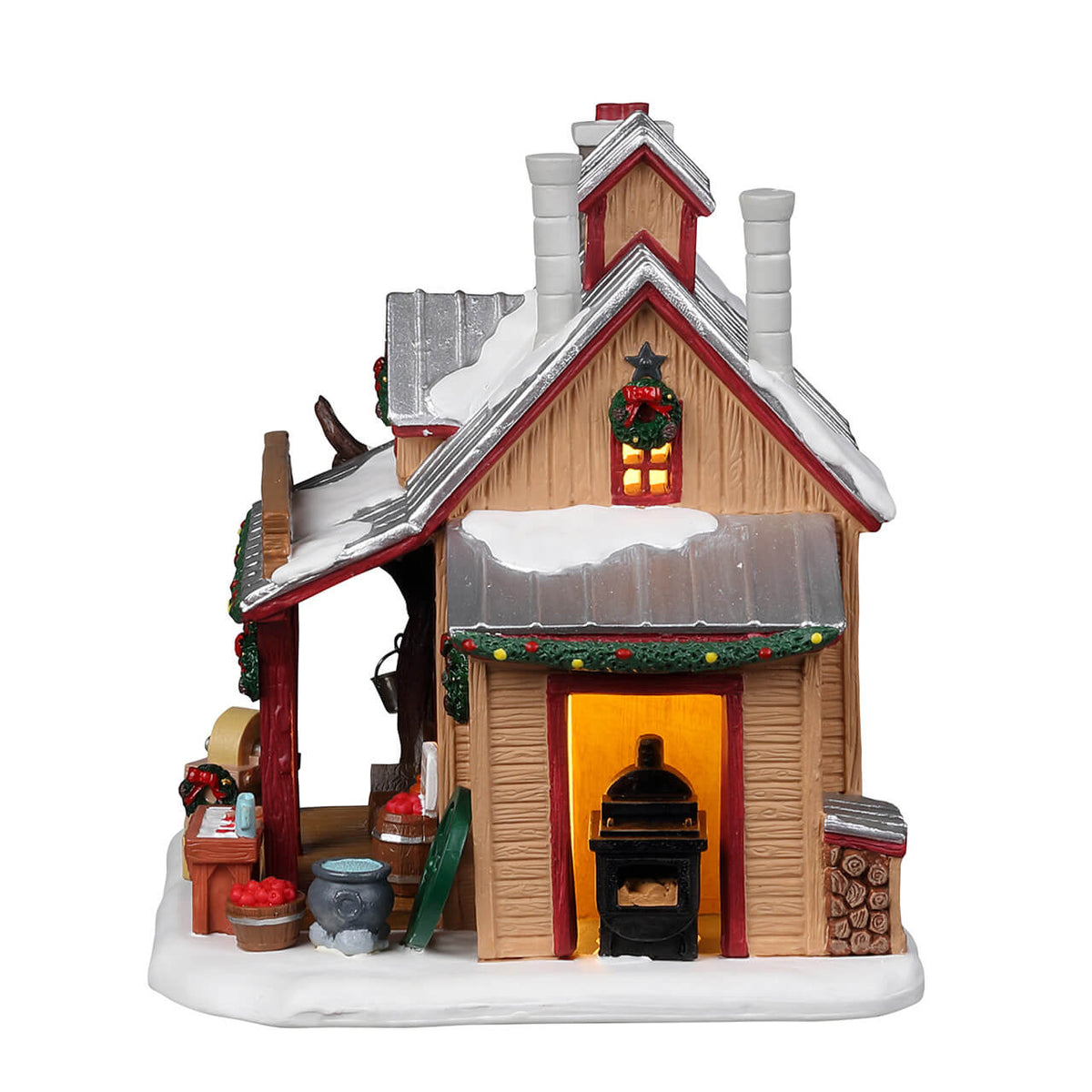 Lemax Maple Roads Sugar Shack #25906 - Lighted Village Building For Christmas E 498129 Lemax Maple Roads Sugar Shack #25906 - Lighted Village Building For Christmas E 498129