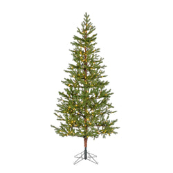 Sterling 9 ft. Pre Lit Color-Changing LED Sparse Rainier Pine