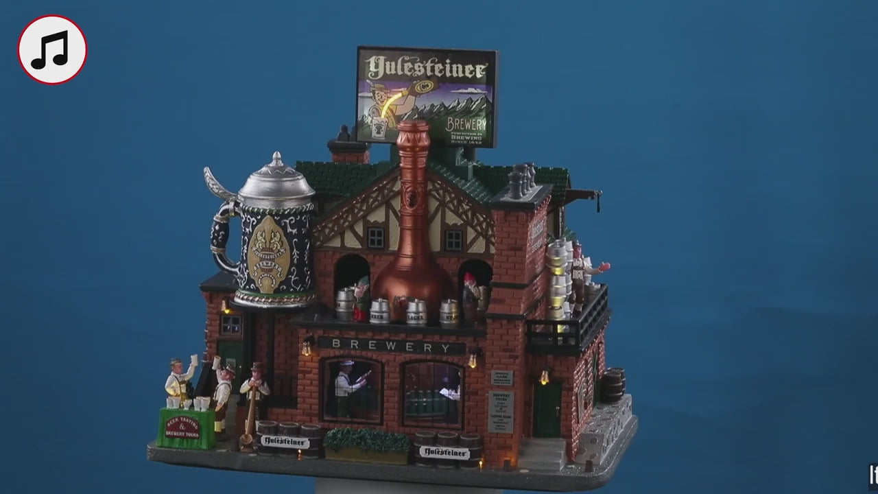 LEMAX Yulesteiner Brewery, with 4.5V Adaptor #05073 – House of Holiday