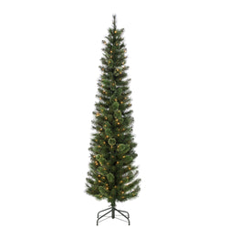 Sterling 7.5 ft. Pre Lit Clear UL Hard Cashmere Pencil Tree