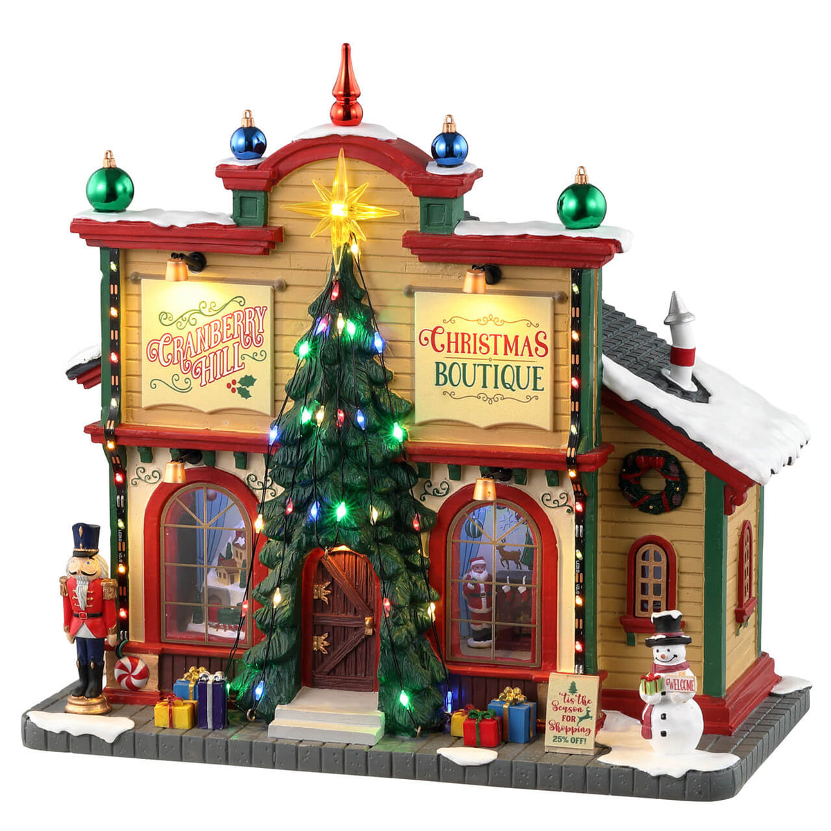 Lemax Village Collection Cranberry Hill Christmas Boutique, Battery Op –  House of Holiday