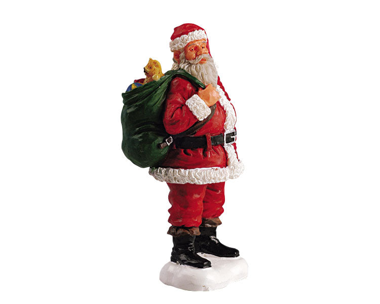 Lemax Santa Claus Polyresin Christmas Village Figurine 2.6 In