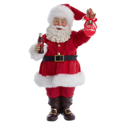Kurt Adler 9.5-Inch Coca-Cola® Santa Ornament