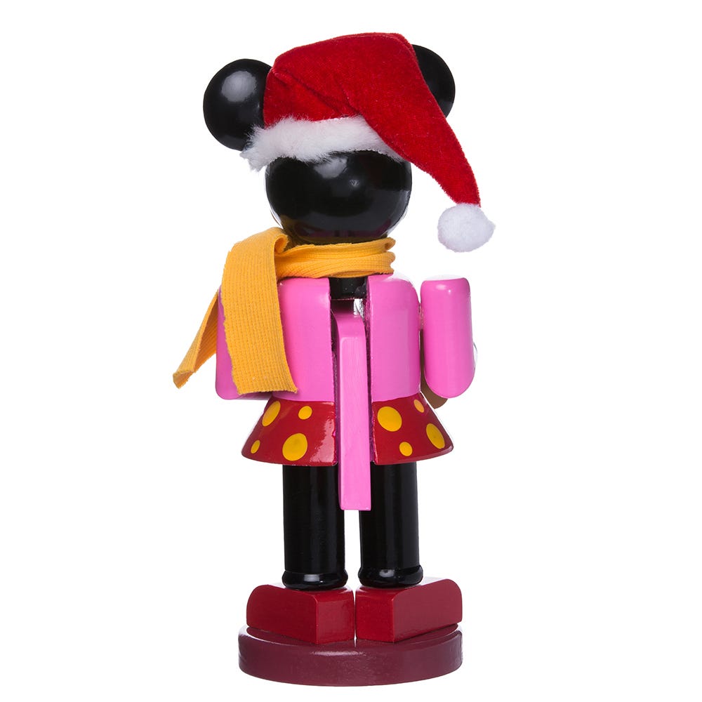 Kurt Adler Disney Minnie Mouse With Candy Cane Nutracker, 10, 1 - Fry's