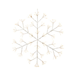 24 in Firecracker LED Snowflake, Outdoor Holiday Decor