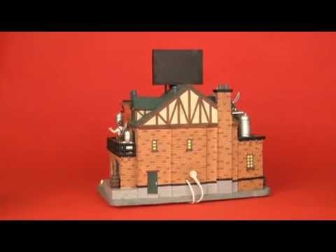 Lemax Yulesteiner Brewery Animated Building - With 4.5V Adapter #05073