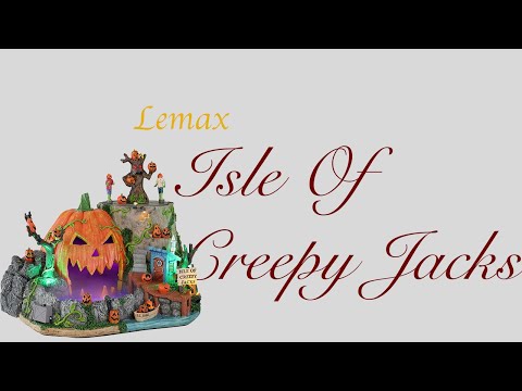 Lemax deals Spooky Town Isle Of Creepy Jacks