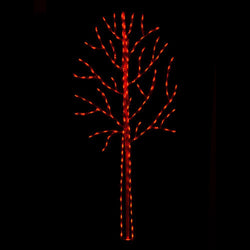 LED 60" HALLOWEEN TREE (ORANGE) #LED-HT60OR *Set of 2*