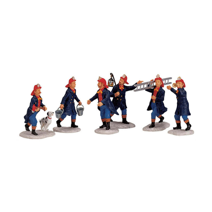 LEMAX Fireman, set of 6 #02446