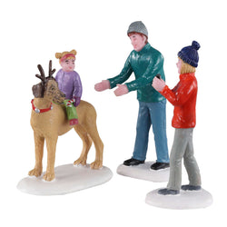 LEMAX Rover Plays Rudolph, set of 3 #02923