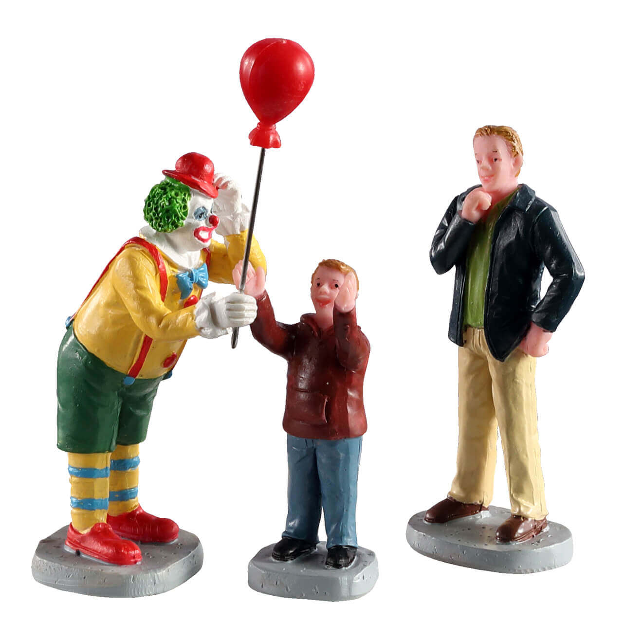 LEMAX Friendly Clown, set of 3 #02953
