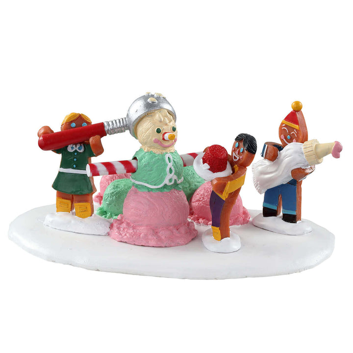 LEMAX Triple Scoop Snowman #03532