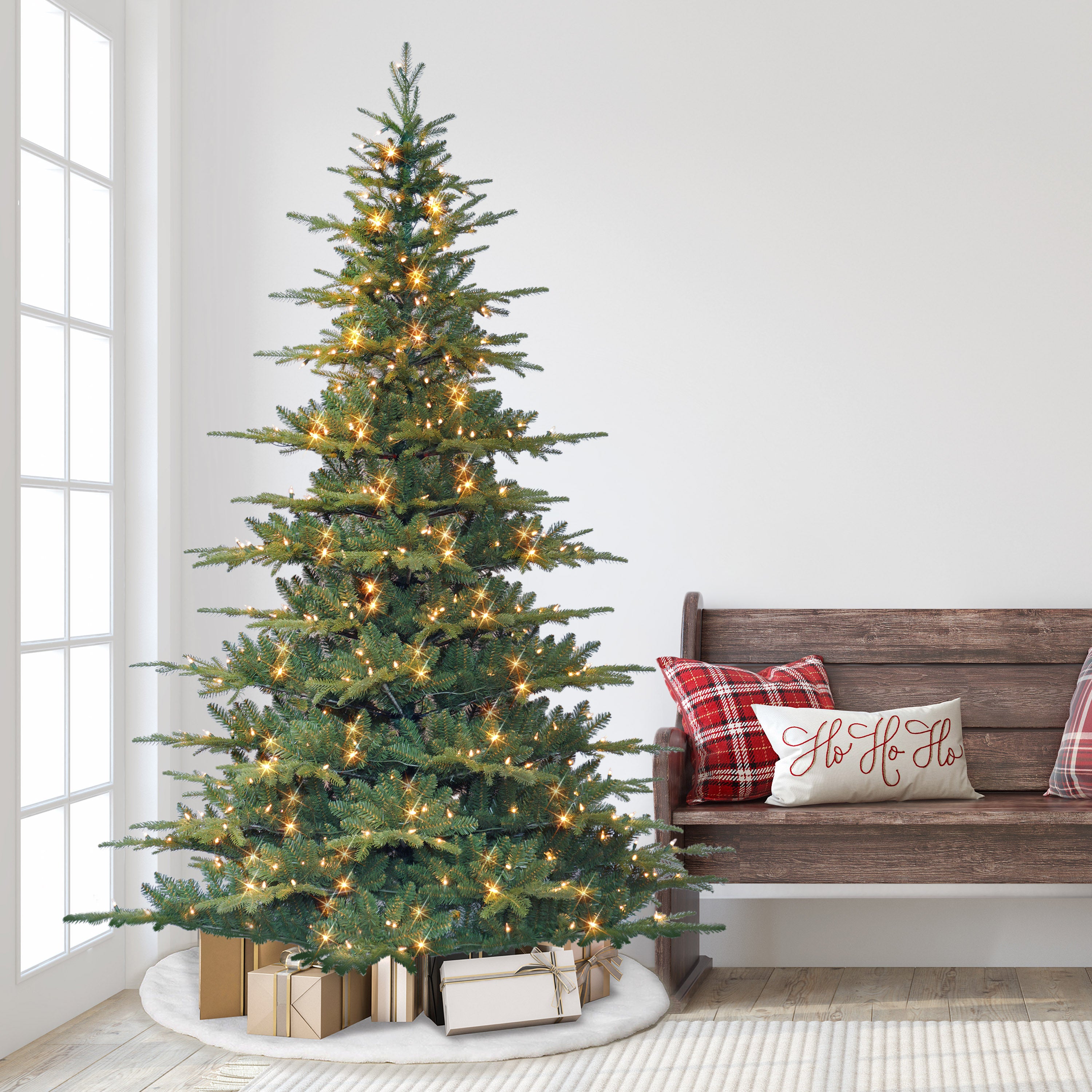 7.5ft Pre-Lit Utah Fir Tree