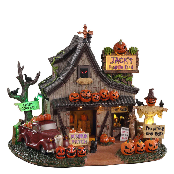 LEMAX Jack's Pumpkin Farm, Battery Operated (4.5V) #04716