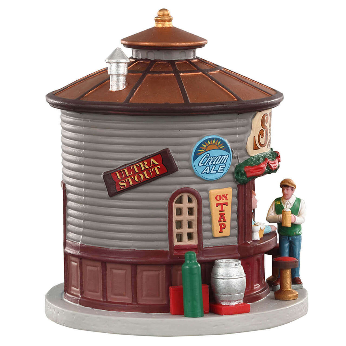 Lemax The Stout Shack Lighted Table Accent #04745