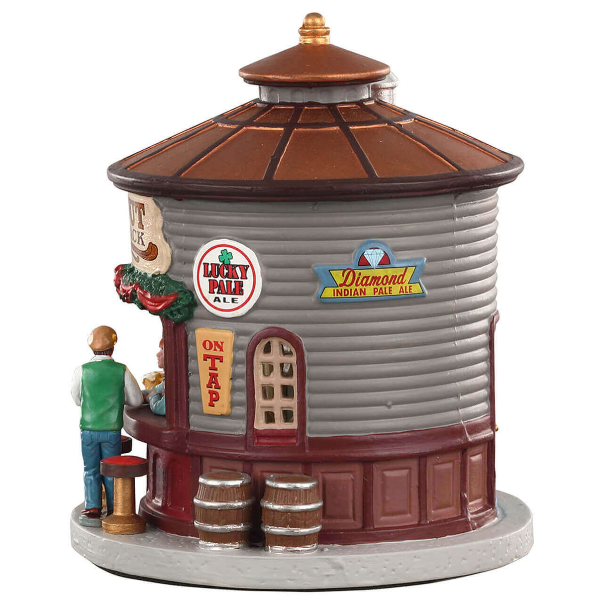 Lemax The Stout Shack Lighted Table Accent #04745