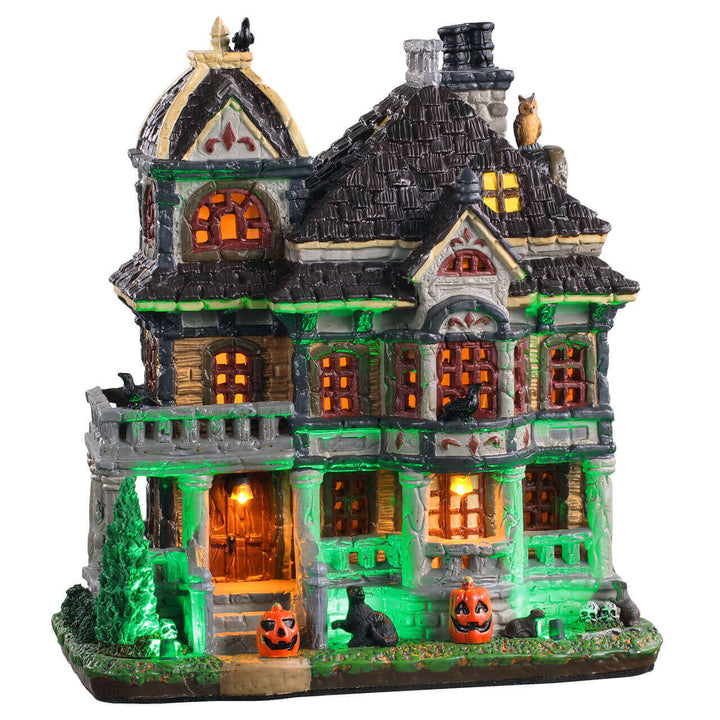 LEMAX Grimsbury Haunted House, with 4.5V Adaptor #05609
