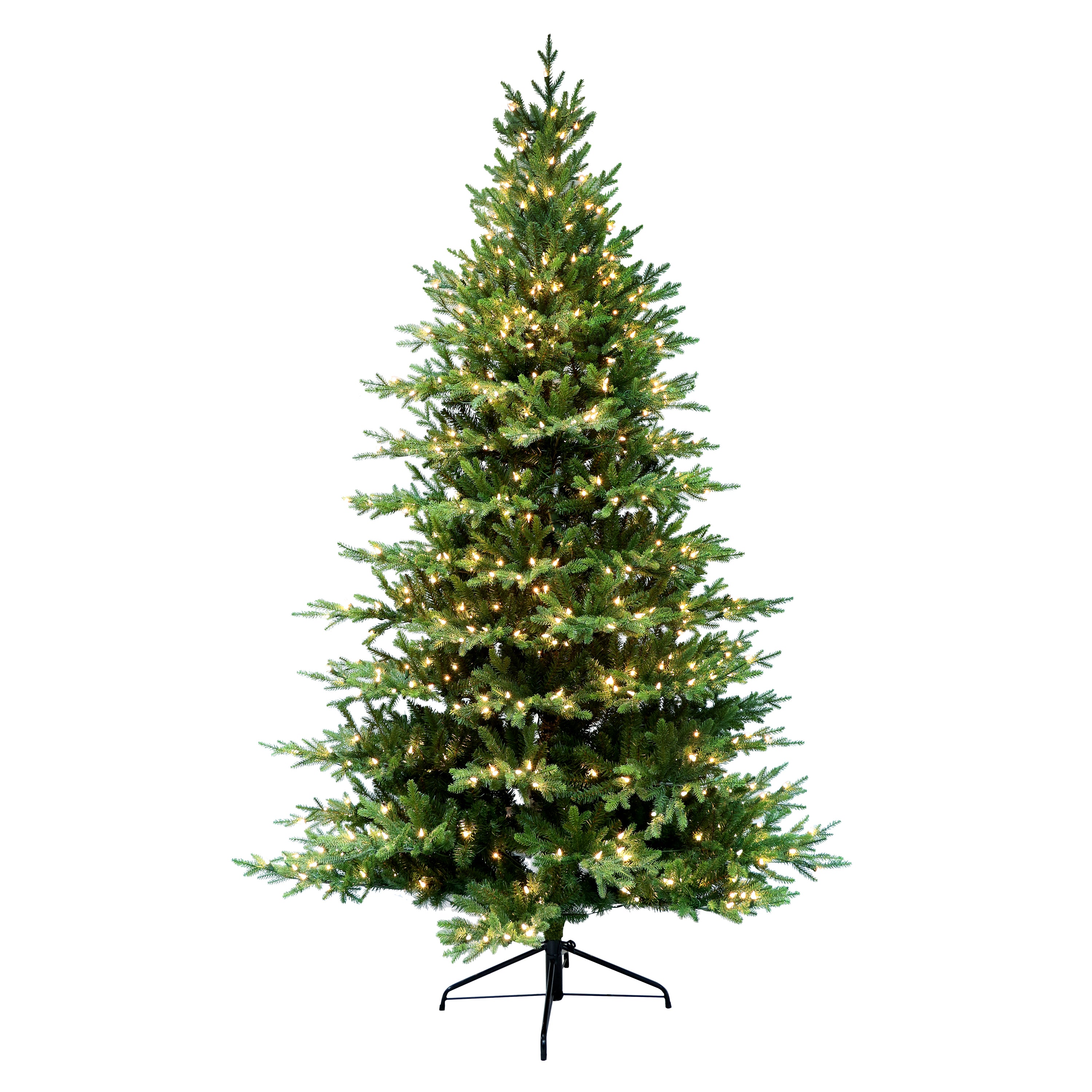 6.5 ft Pre-Lit Balsam Artificial Fir Tree BFTA-65C4