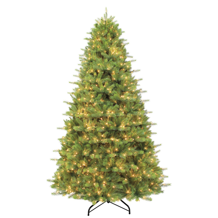 Puleo International 15ft Pre-Lit Kensington Fir Tree in Warm White