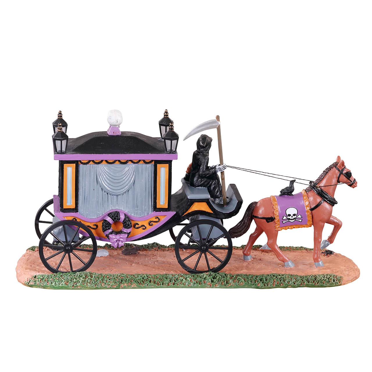 LEMAX Spooky Victorian Hearse #13551