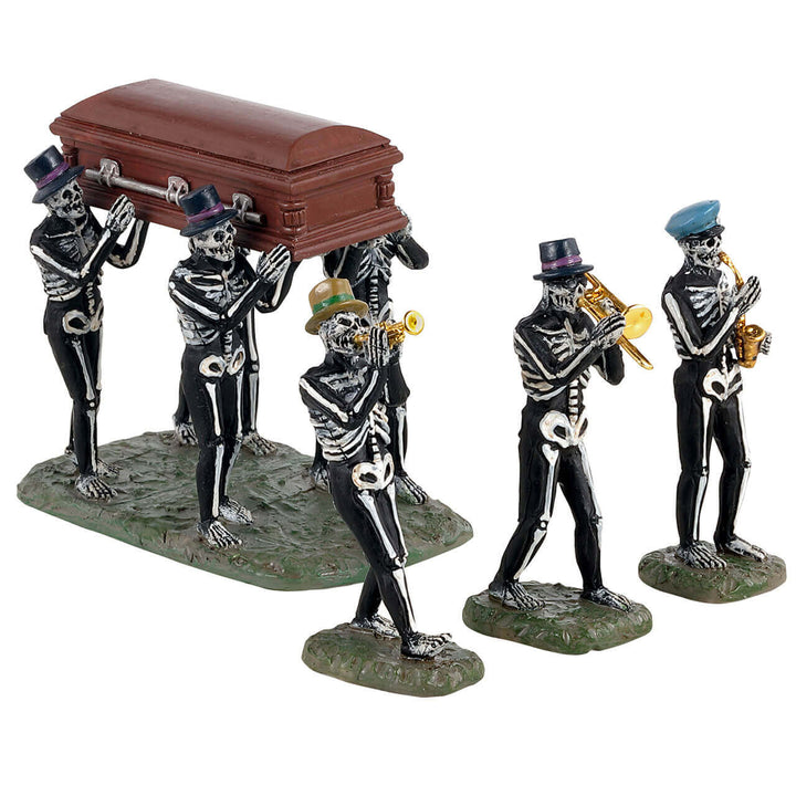 LEMAX Jazz Funeral, set of 4 #13554