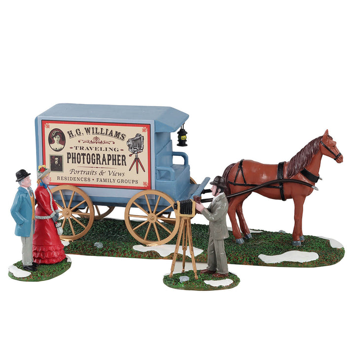 LEMAX Traveling Photographer Wagon, set of 3 #13561