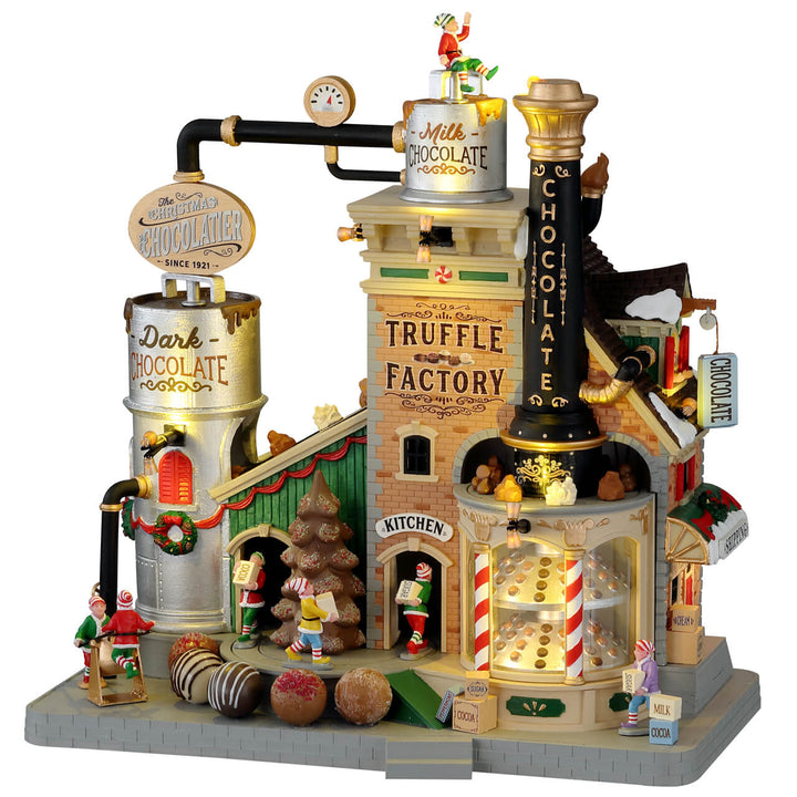 LEMAX The Christmas Chocolatier Truffle Factory, with 4.5V Adaptor #15805