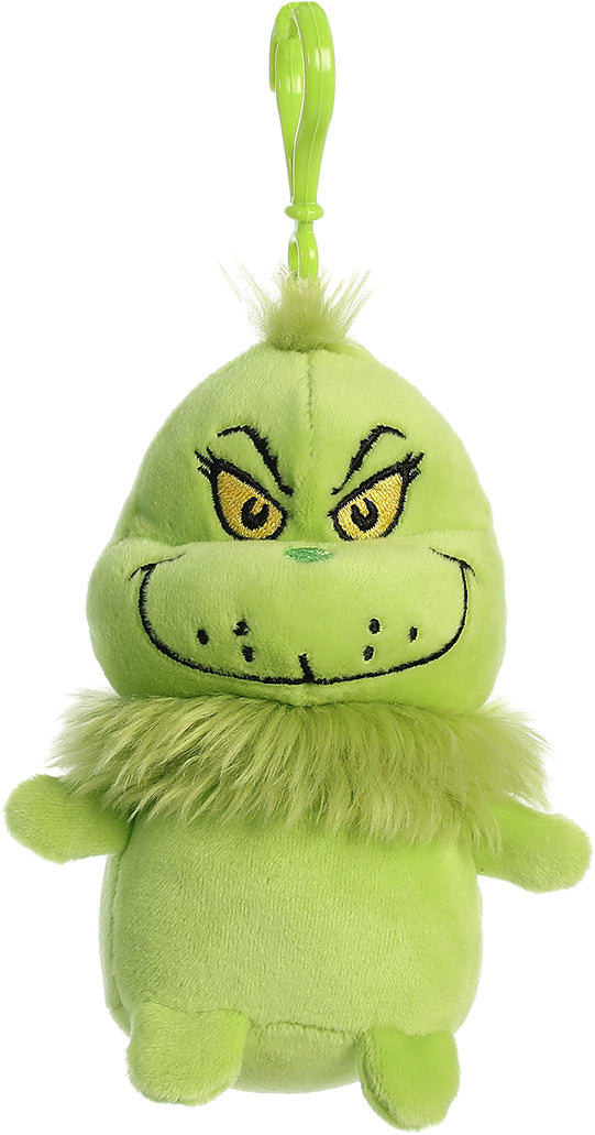 4.5" Squishy Grinch Clip-on # 15956