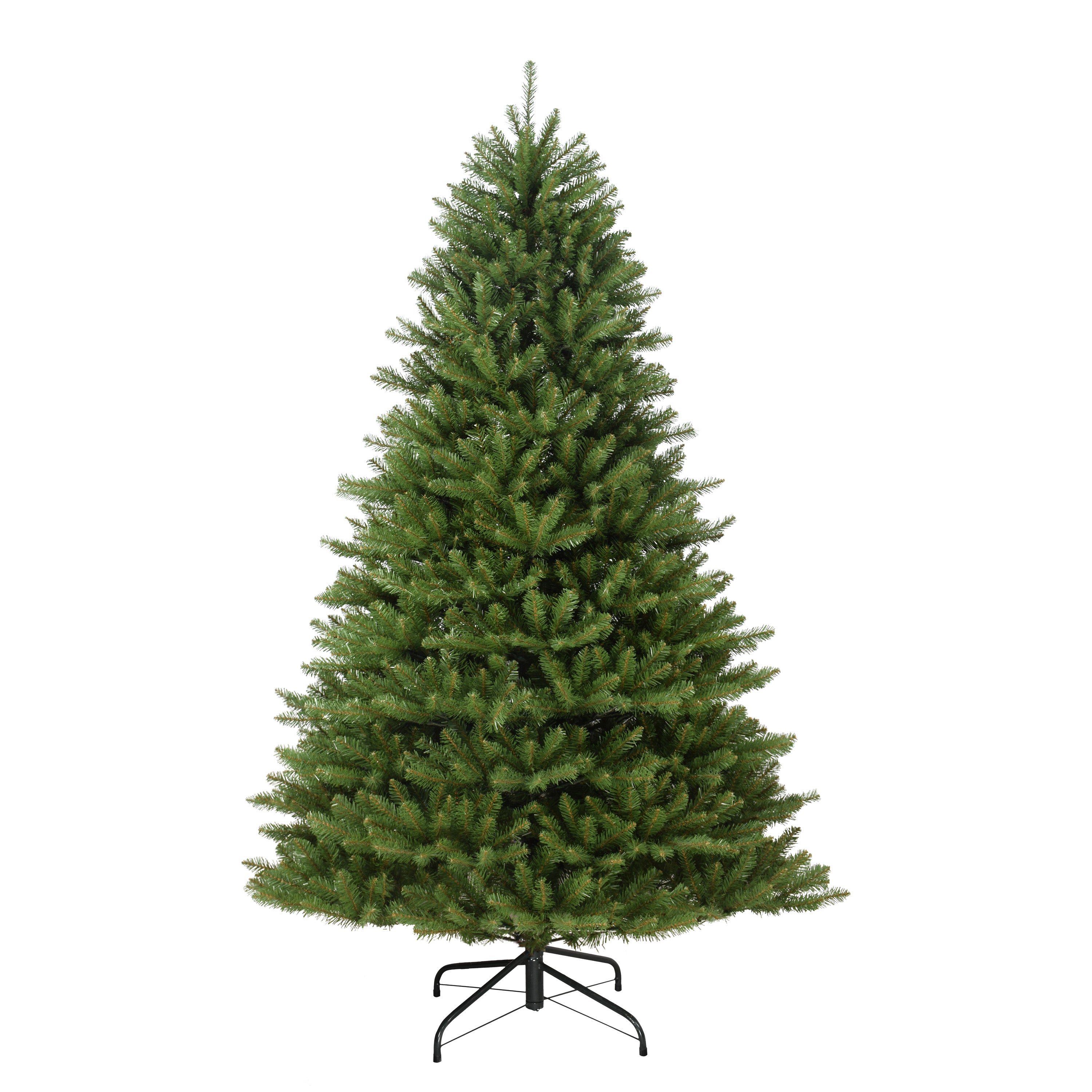 7 ft Fraser Fir Artificial Christmas Tree Metal Stand Green FFA-70