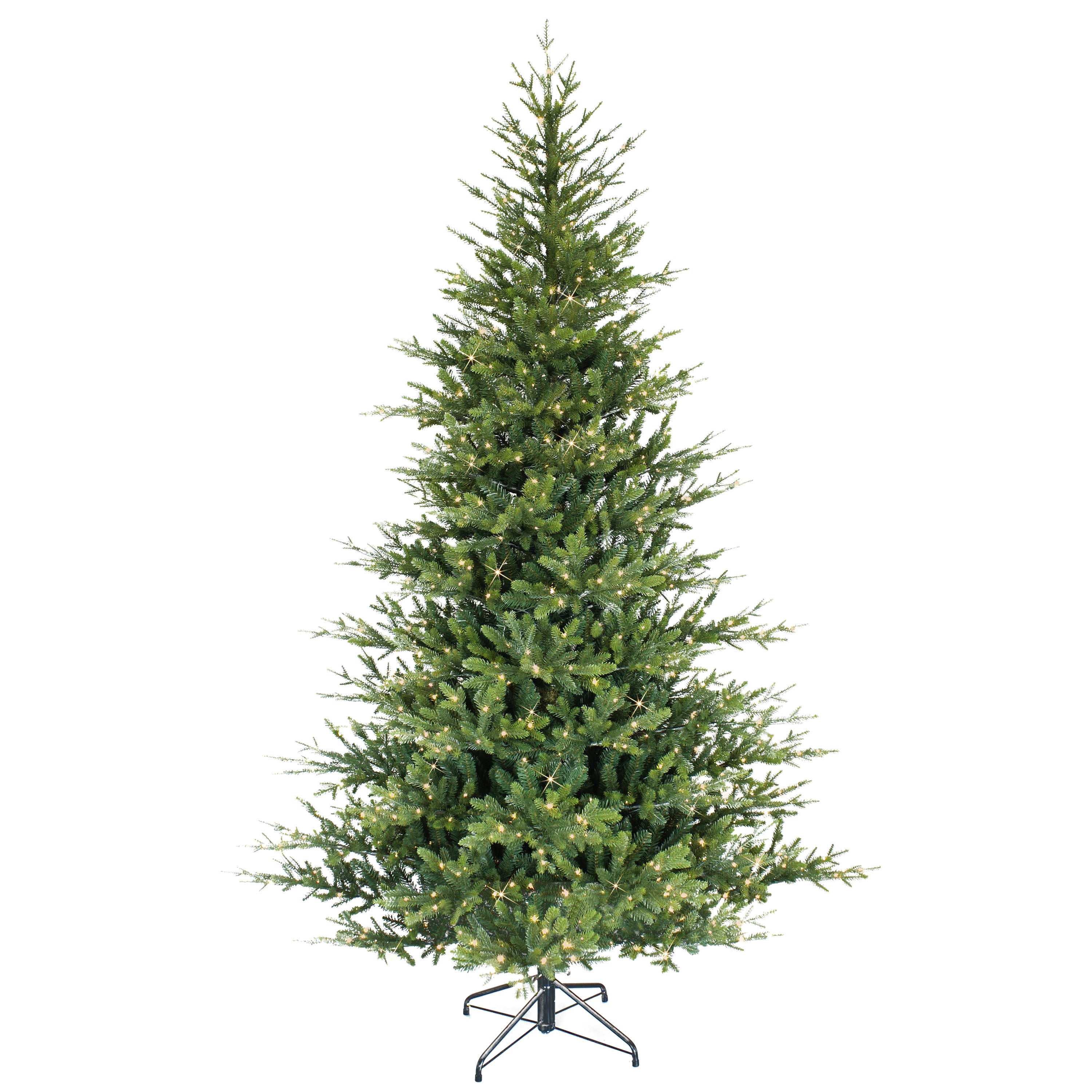 6.5 ft Pre-Lit Alberta Artificial Spruce Tree AXGA-65QRLW6