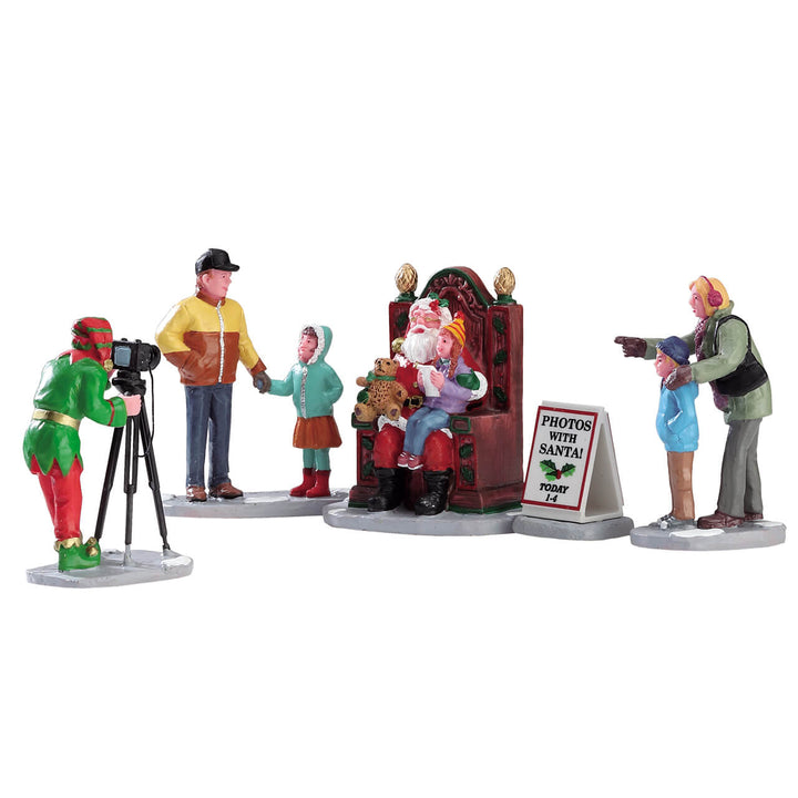 LEMAX Photos with Santa, set of 5 #22032