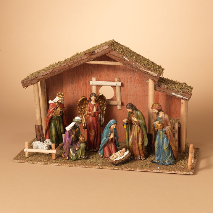 22" 9-piece Nativity Scene  # 2271980