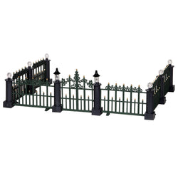 LEMAX Classic Victorian Fence, set of 7 #24534