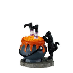 LEMAX Witchy Cauldron, Battery Operated (4.5V) #24940