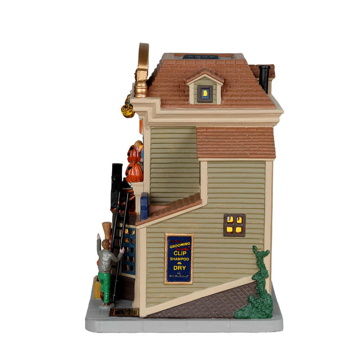 Lemax Bailey & Bella Pet Shop Lighted Building #25853