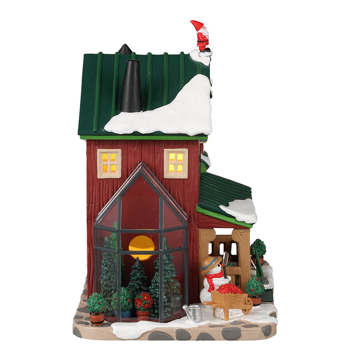 Lemax Aspen Ridge Landscaping & Nursery Lighted Building #25903