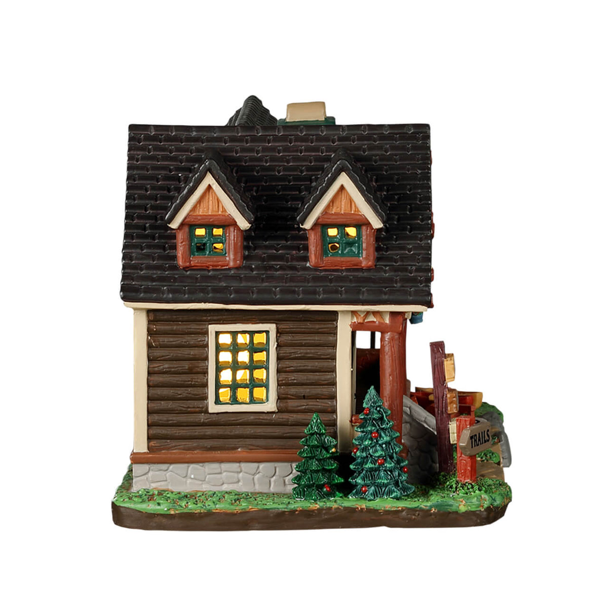 Lemax Elk Lake Lodge Lighted Building #25905