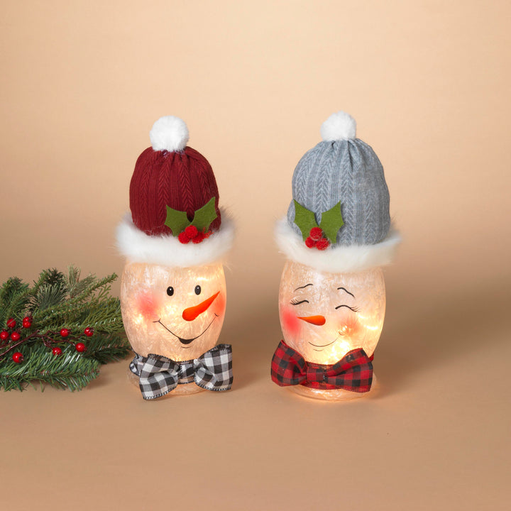 13.75" Lighted Snowman, 2 Assorted # 2733500