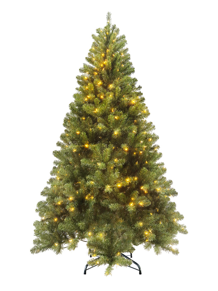 Puleo International 7.5ft Pre-Lit Tree #277-A1274-75F5LDF4-TW