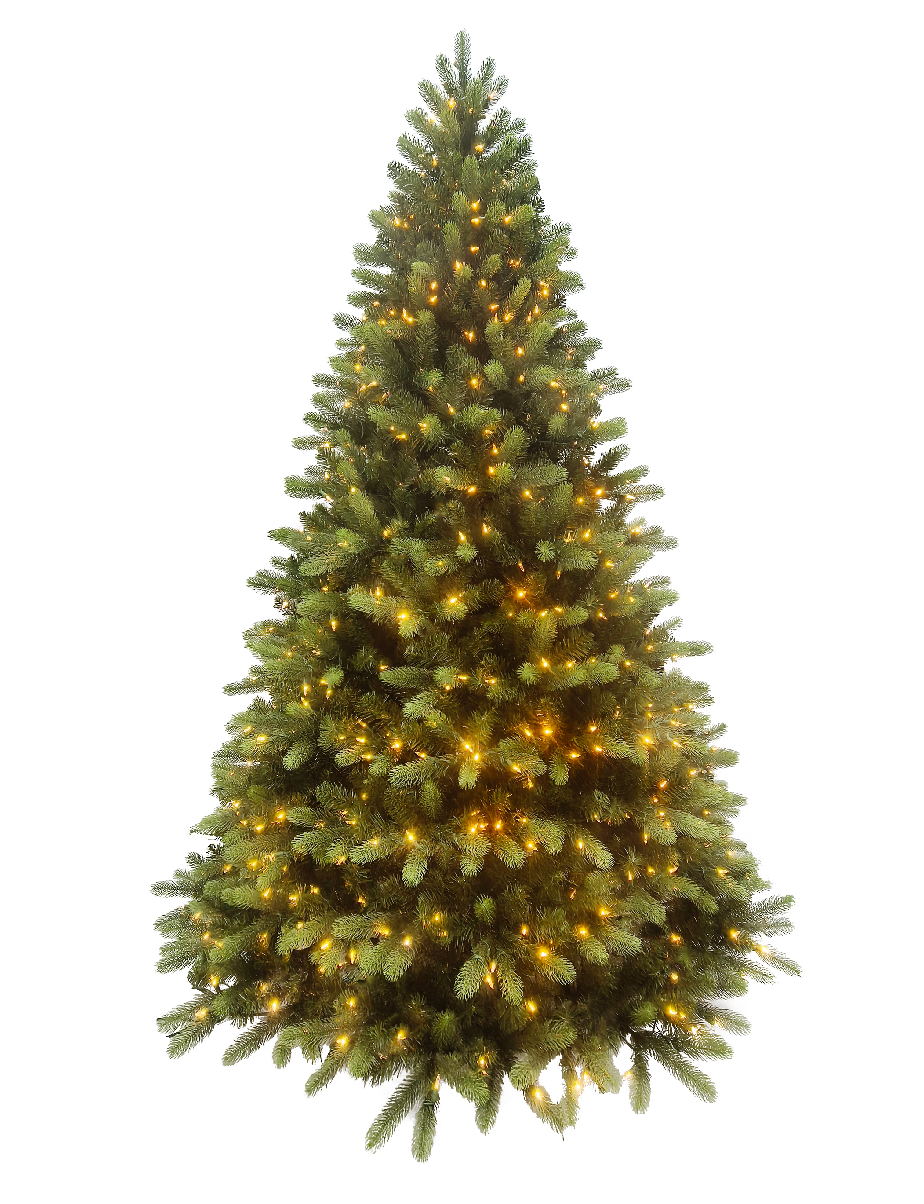 Puleo International 7.5ft Pre-Lit Colorado Spruce PE/PVC Tree #277-COGG2-75F5LDF8-TW
