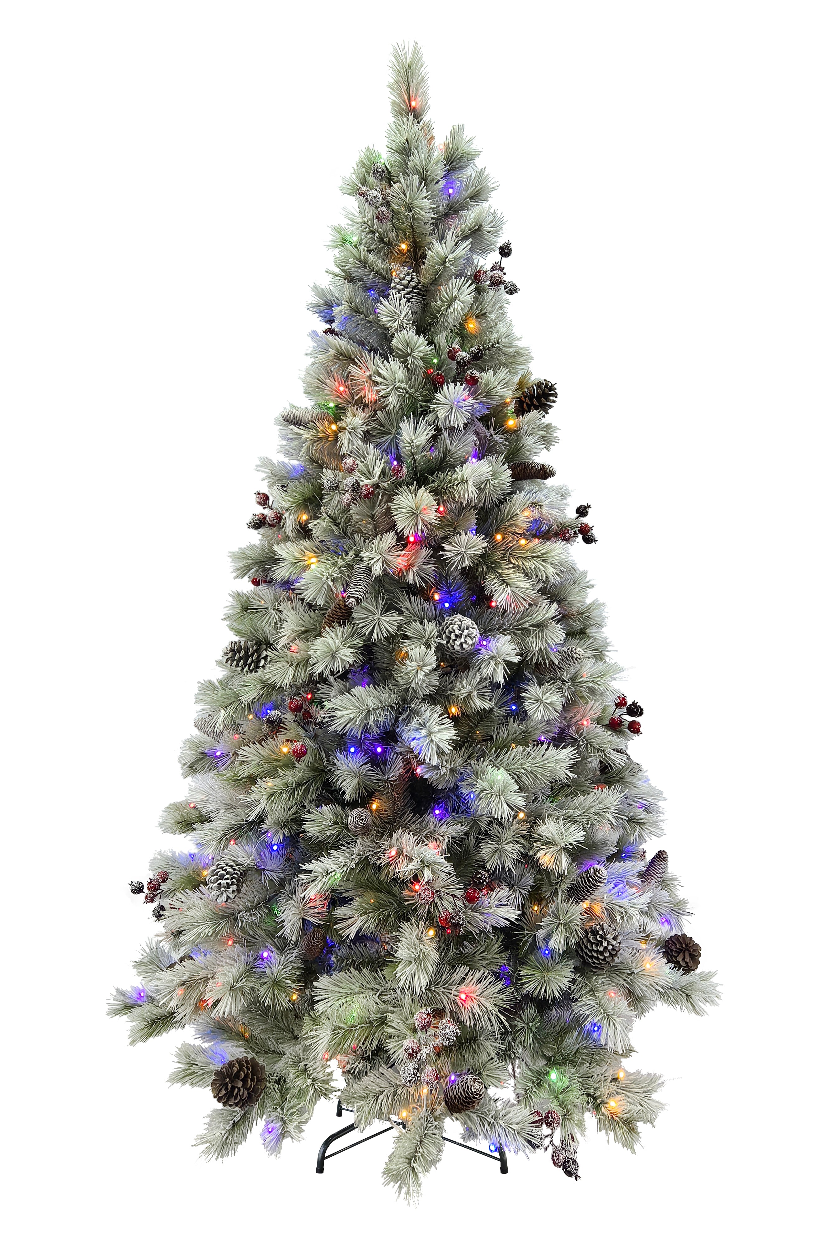 Puleo International 6.5ft Pre-lit Connecticut Tree #277-CON-T65QLDF5K4-TW