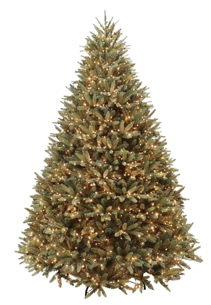 Puleo International 7.5ft Pre-Lit East Hampton Pine Tree