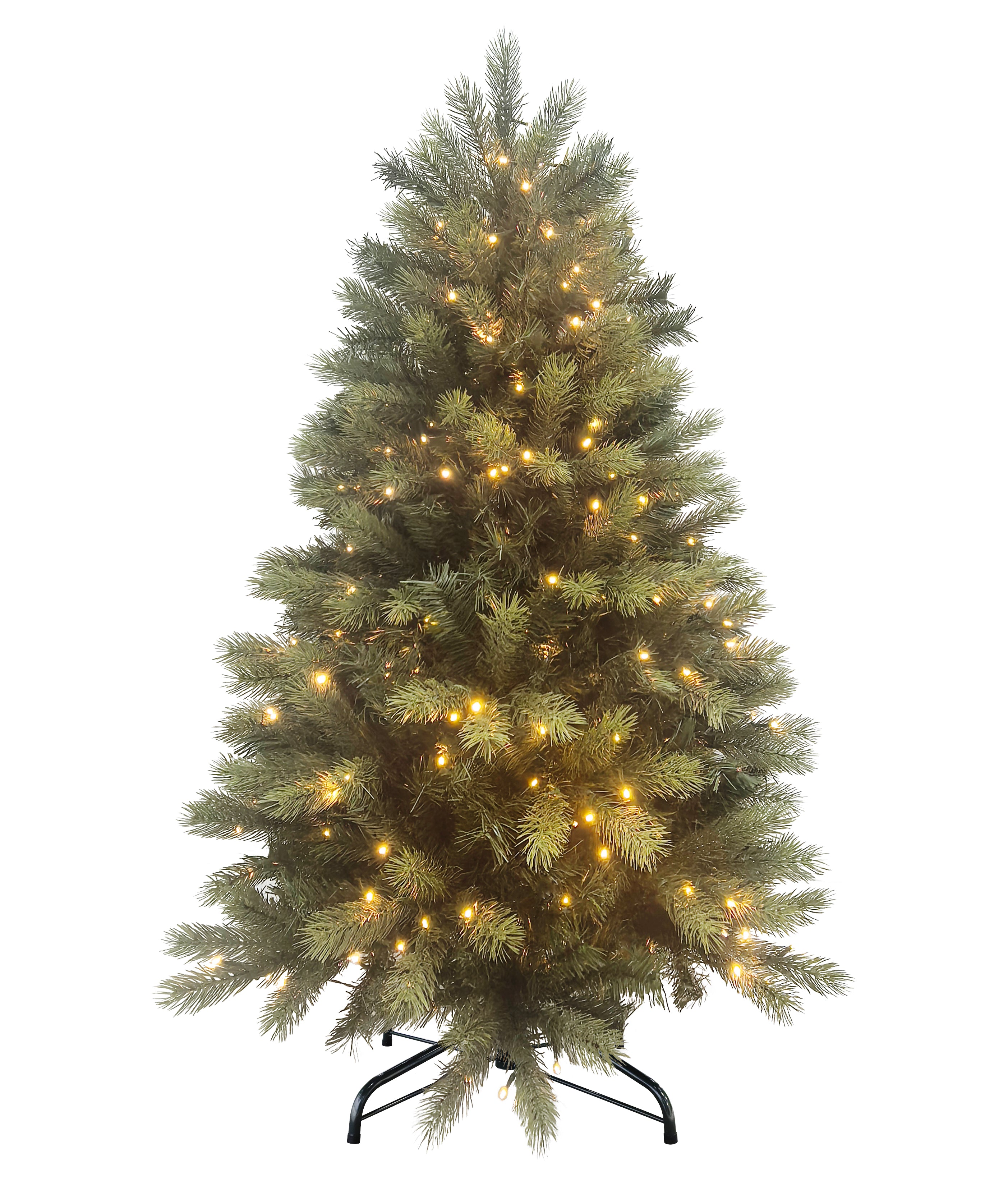 Puleo International 4.5ft Pre-Lit Kensington Fir Tree #277-KSG-45LDF5K250-TW