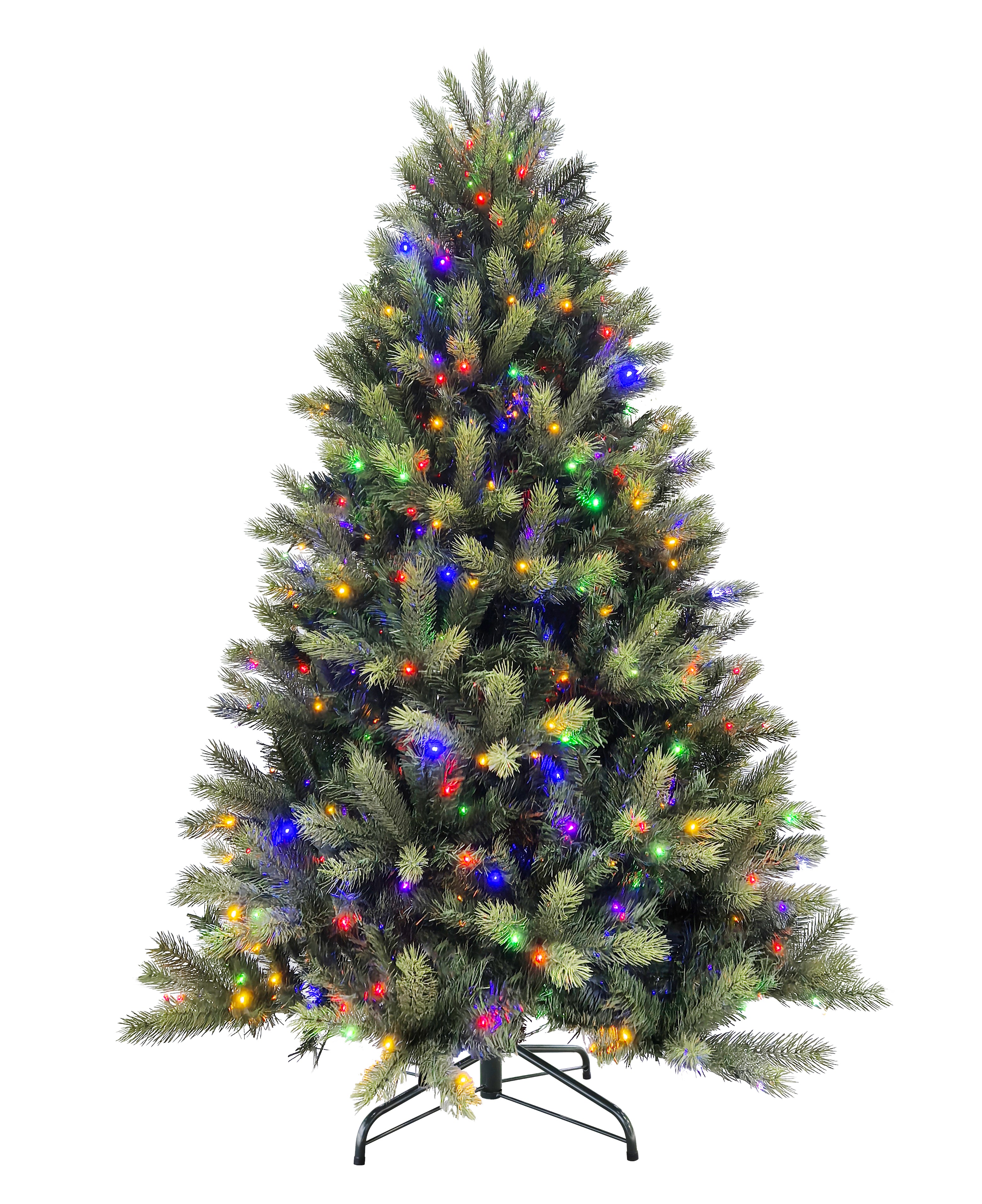 Puleo International 6.5ft Pre-lit Kensington Fir Tree #277-KSG-65QLDF5K6-TW