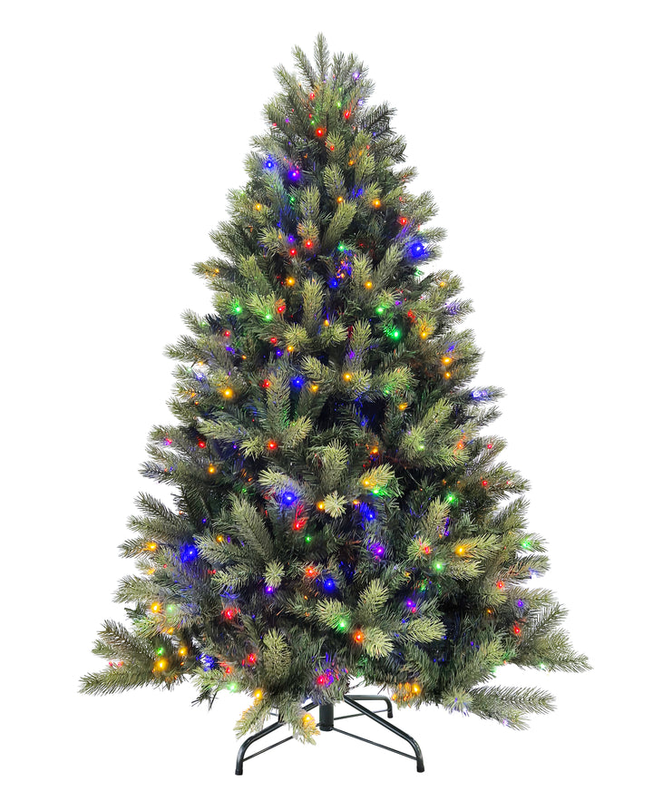 Puleo International 6.5ft Pre-lit Kensington Fir Tree #277-KSG-65QLDF5K6-TW