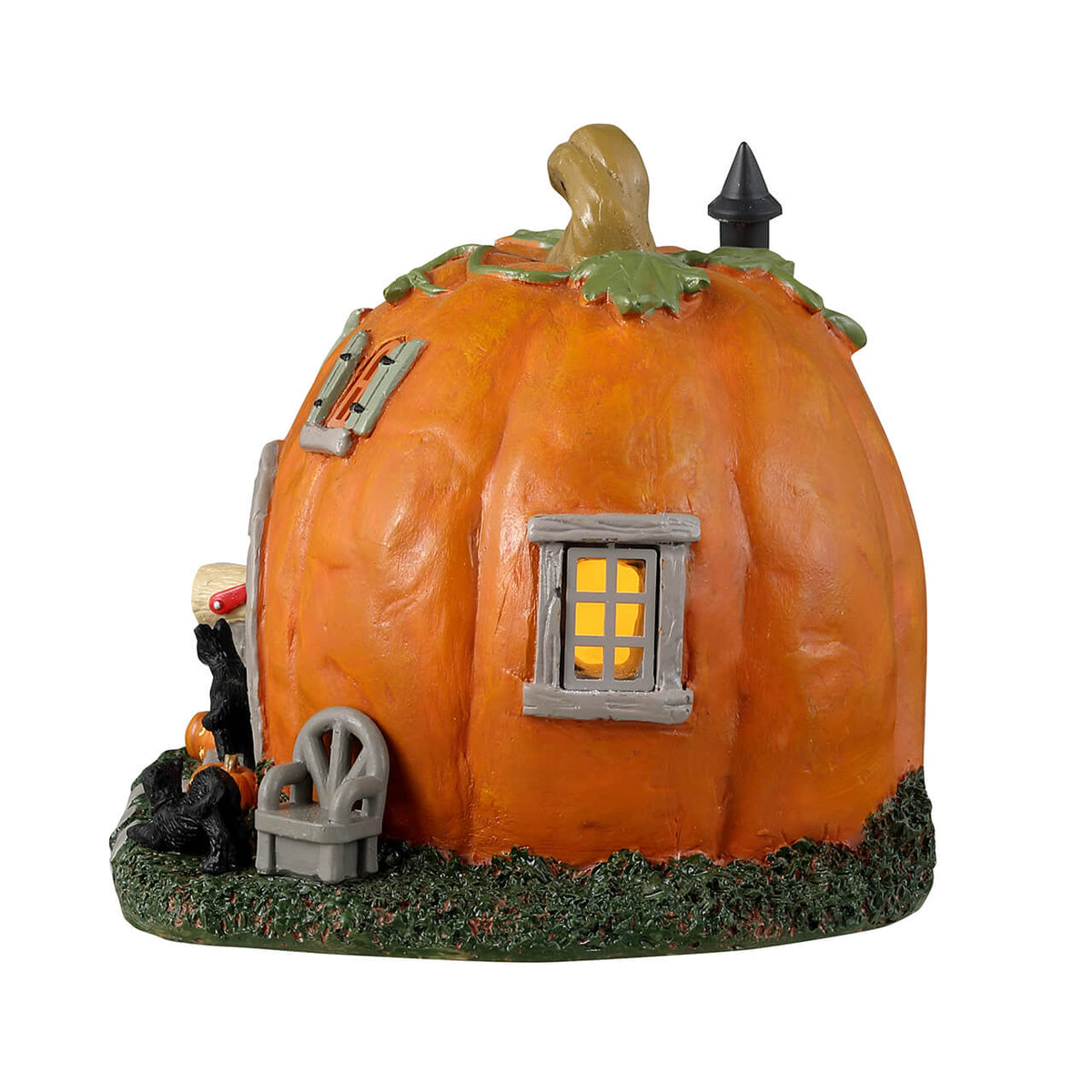 Lemax Pumpkin Cottage Lighted Table Accent #34082