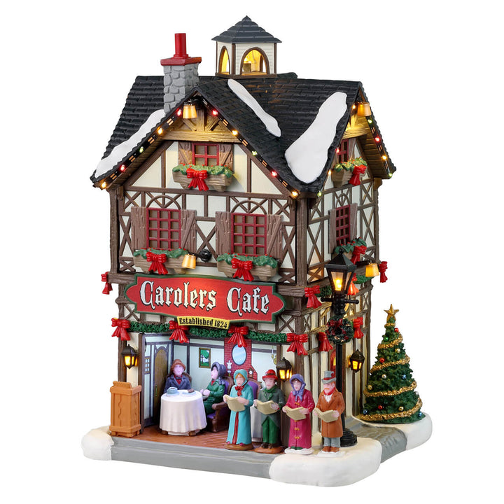 LEMAX Carolers Cafe, Battery Operated (4.5V) #35024