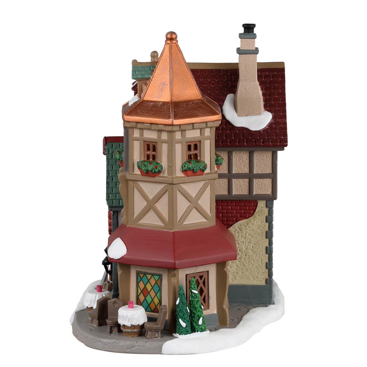 Lemax Otto's Schnitzelhaus Lighted Building #35030