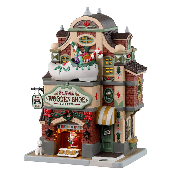 LEMAX St. Nick's Wooden Shoe Shop #35069