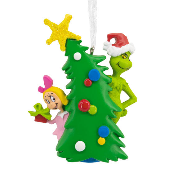 Hallmark Grinch and Cindy Lou Who on Tree Ornament # 3HCM2190